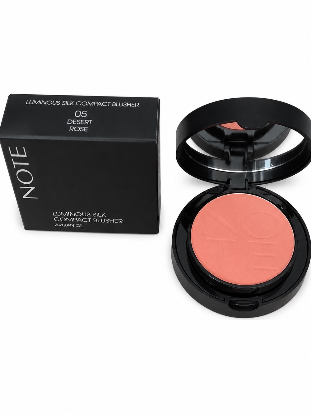 NOTE Luminous Silk Compact Blusher 05 Desert Rose – NIB